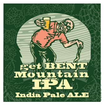 image of Get Bent IPA - FILLED 64oz Growler