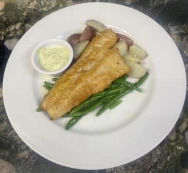 Sauteed Great Lakes Walleye (D)