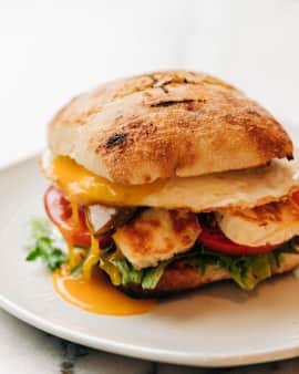 Halloumi BLT