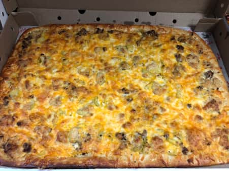 Steak 'n Stuffed Pepper Pizza