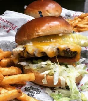 Stuffed Banana Pepper Burger