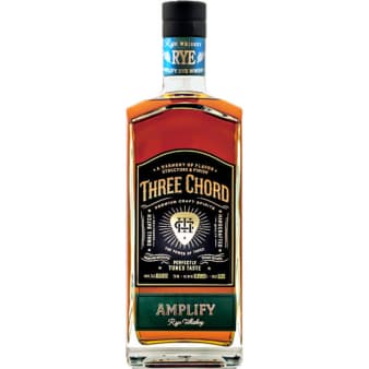 image of Three Chord Amplify Rye Whiskey - 750ml