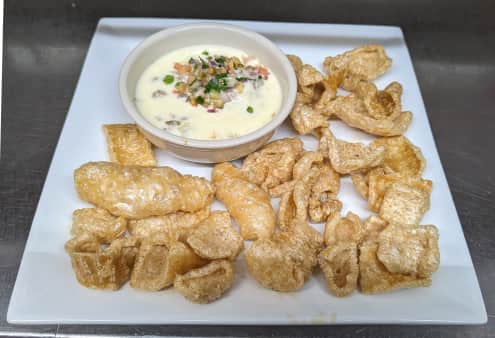 image of Fogata Dip with Chicharron