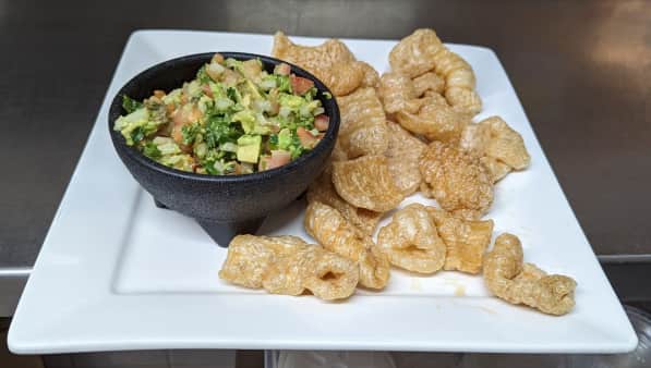 image of Guaca Mex with Chicharron