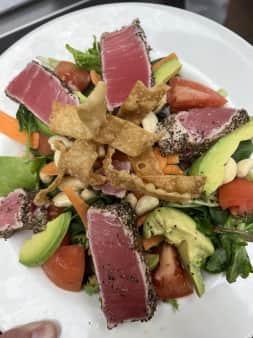 image of ORIENTAL SEARED AHI SALAD