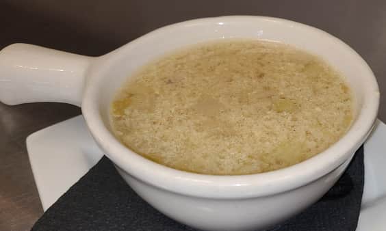 image of CHICKEN AVGOLEMINO SOUP