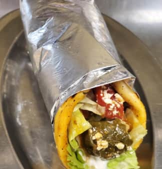 image of VEGETABLE PITA SANDWICH