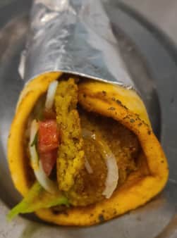 image of FALAFEL PITA SANDWICH (NOT GLUTEN FREE)