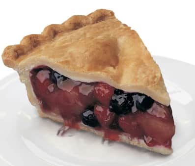 image of TRIPLE Berry Apple Rhubarb Pie