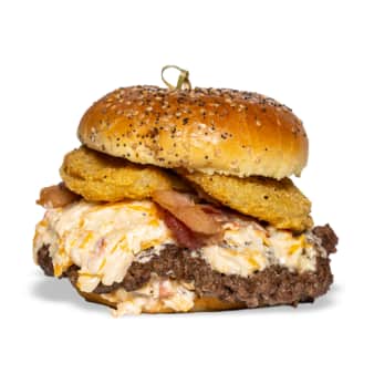 Fried Green Tomato Burger