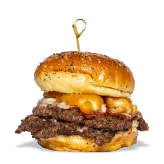 Fried Mozarella Burger