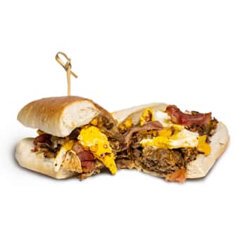 Steak and Egg Cheesesteak