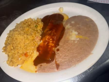 image of Lunch #3 - Enchilada