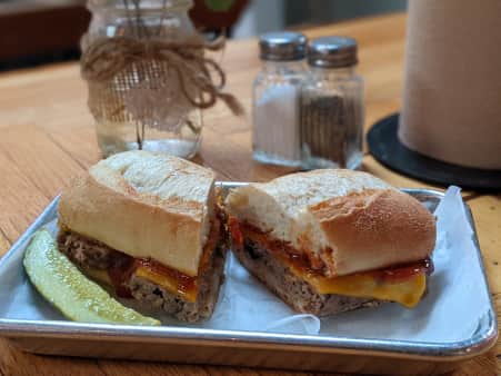 image of Old Time Meatloaf "Sammich"
