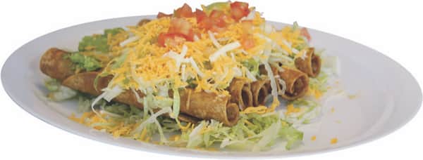 image of 3 Chicken Rolled Tacos