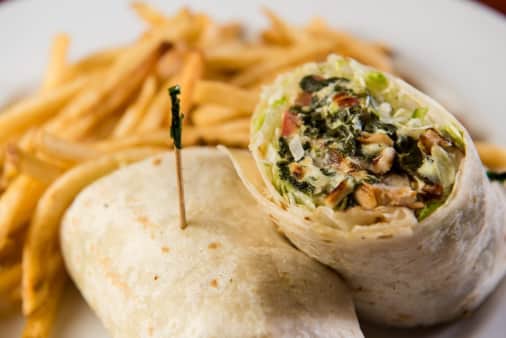 Spinach Dip Wrap
