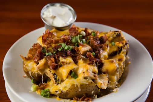 Chicken Loaded Baked Potato
