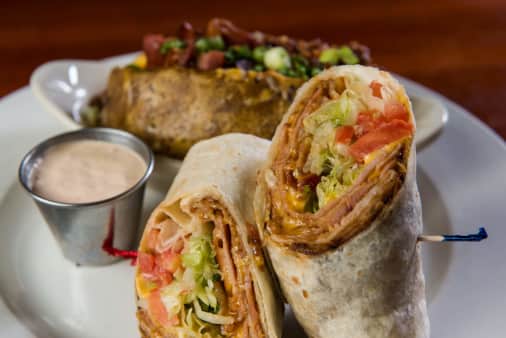 image of Smoked Turkey Wrap