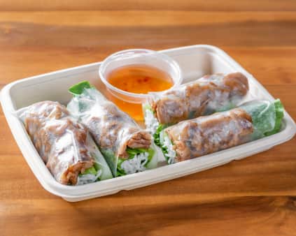image of 3. Grilled Chicken Spring Rolls