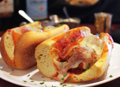 image of Meatball Parm Hero