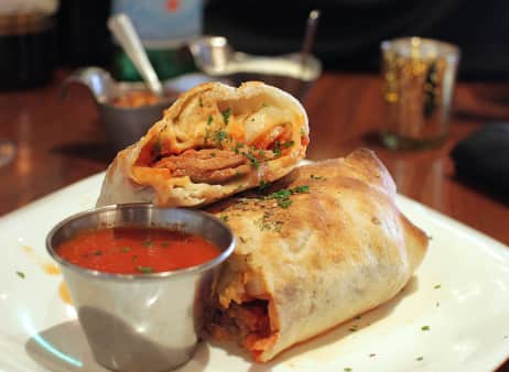 image of Sausage Pepper Onion Roll
