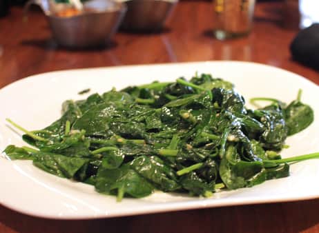 image of Sauteed Spinach