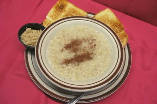 image of #10 Oatmeal and toast