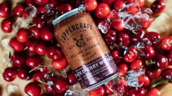 image of Coppercraft Black Cherry Whiskey Cocktail - 12oz can