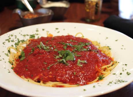 image of Spaghetti w/Marinara Sauce
