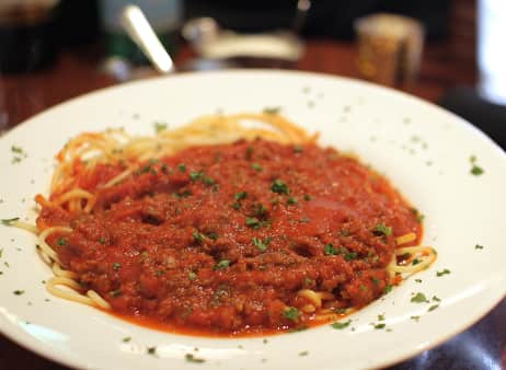 image of Spaghetti w/Meat Sauce