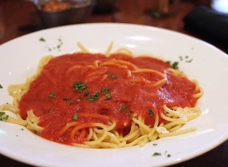 image of Spaghetti w/Tomato Sauce