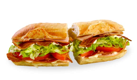 image of #5 Turkey Bacon Club Sandwich
