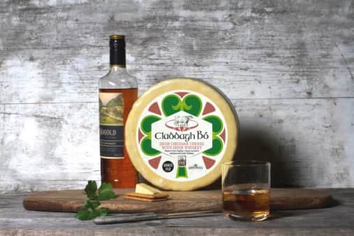 Claddagh Irish Cheddar W/ Whiskey (4oz)