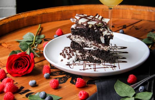 image of Black & White Cake