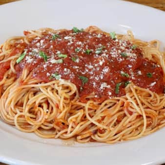 image of Lunch Spag/w Tomato Sauce