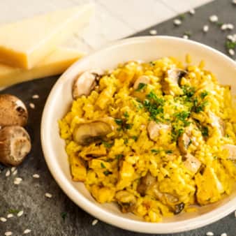 image of Risotto Milanese with Chicken