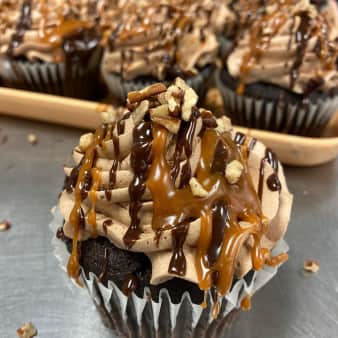 image of Turtle Cupcake
