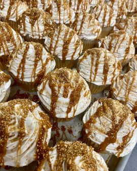 image of Caramel Crunch Cupcake