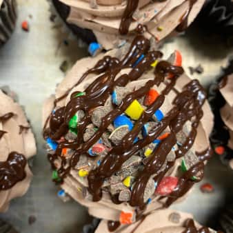 image of M&M Cupcake