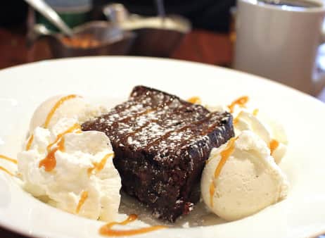 image of Warmed Brownie