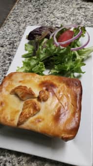image of Cheesy Veg Potato Pie