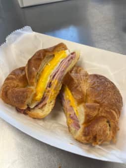 image of Ham, Egg and Cheese Croissant