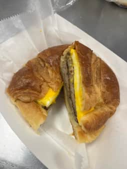 image of Sausage, Egg and Cheese Croissant