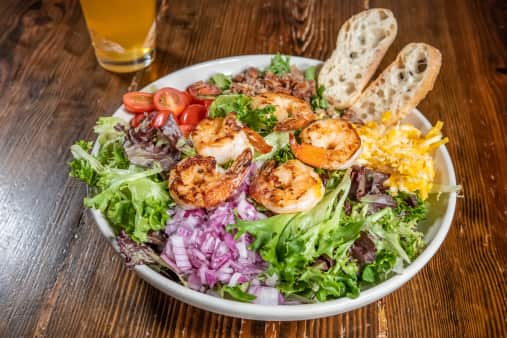 image of Honey Bourbon Shrimp Salad