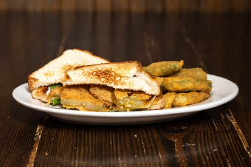 image of Fried Green Tomato Sandwich