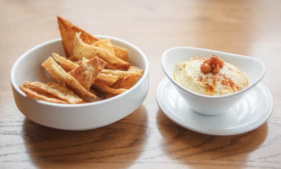 image of Lemon Hummus & Lavash Chips