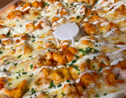 image of b) Buffalo Chicken Pie
