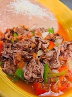 #Machaca Con Verduras