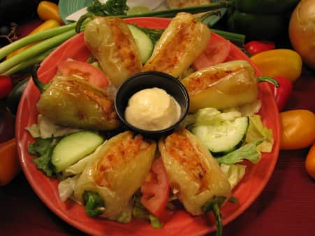 6 Chile Gueritos De Queso