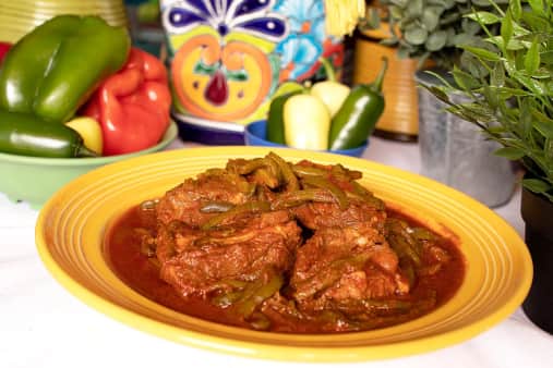 #Costillas De Puerco Con Nopales